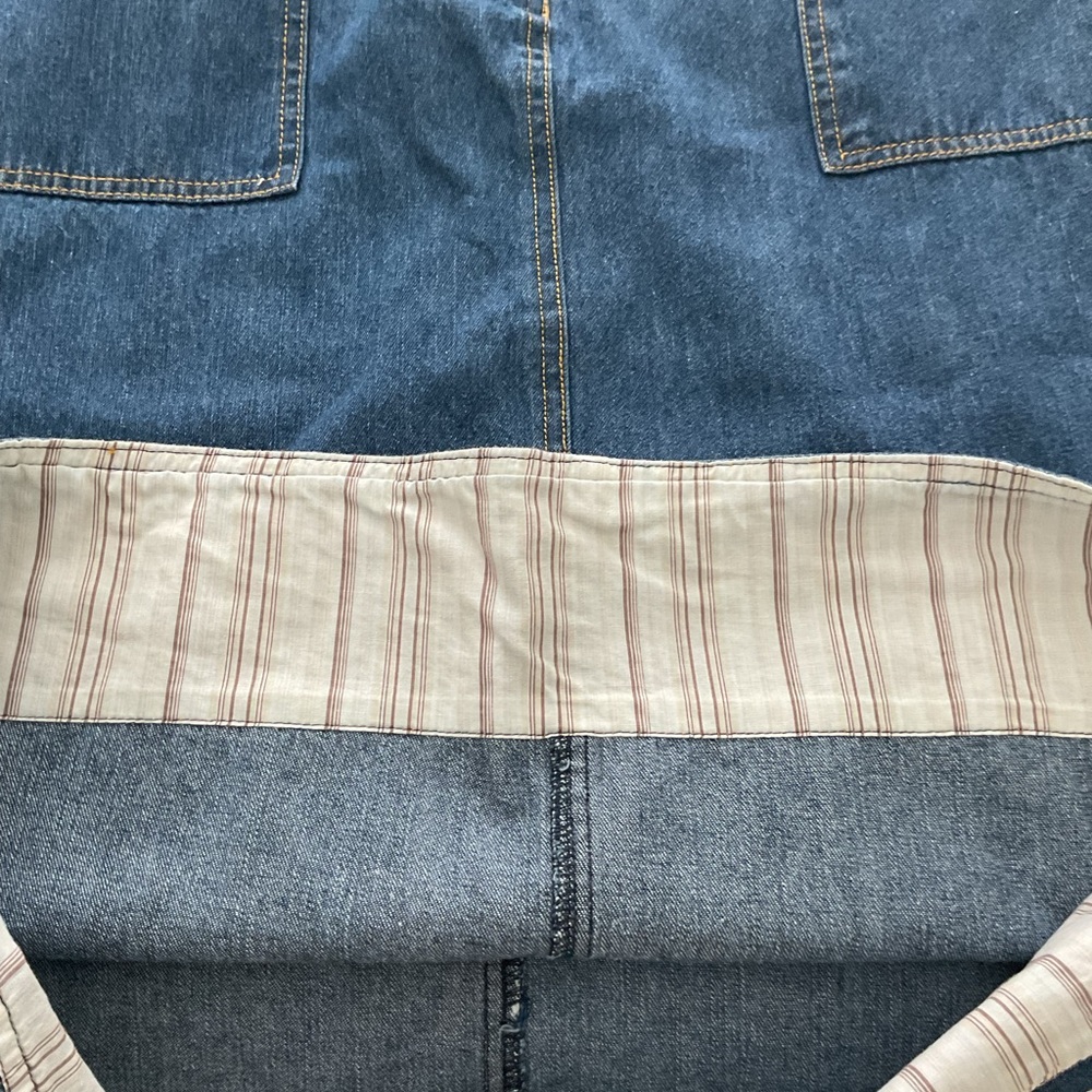 Kim Rogers Blue A-Line Denim Skirt - Picture 6 of 6